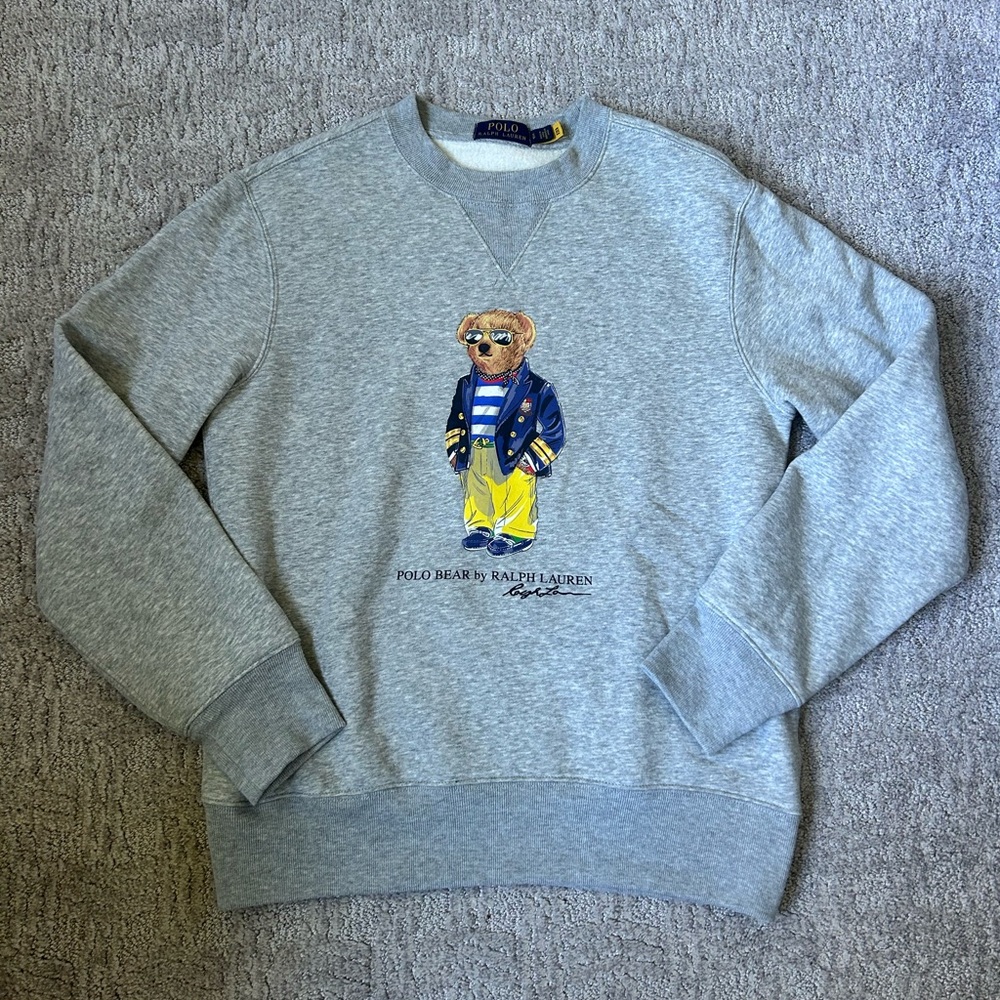 Polo Ralph Lauren Bear crewneck, Like new, size s